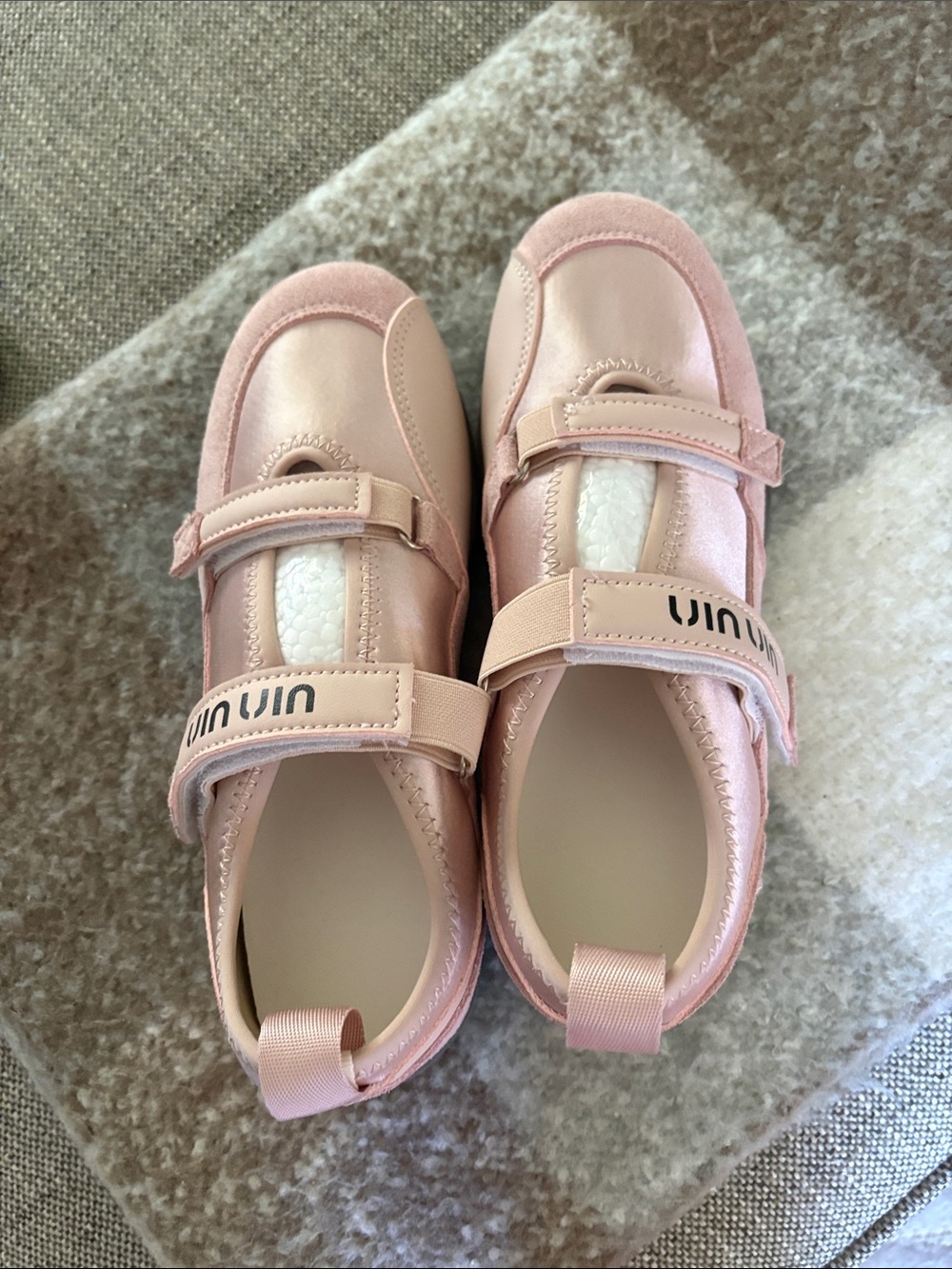 Pink Mary Jane Athletic Sneakerina- Comfort Strap